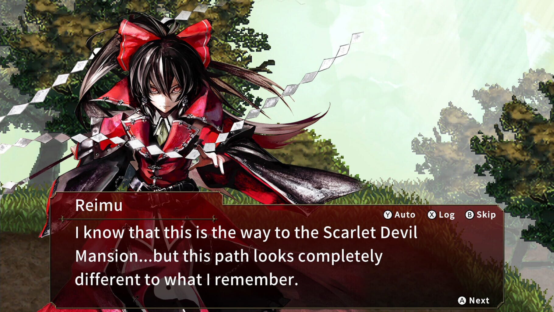 Captura de pantalla - Koumajou Remilia: Scarlet Symphony