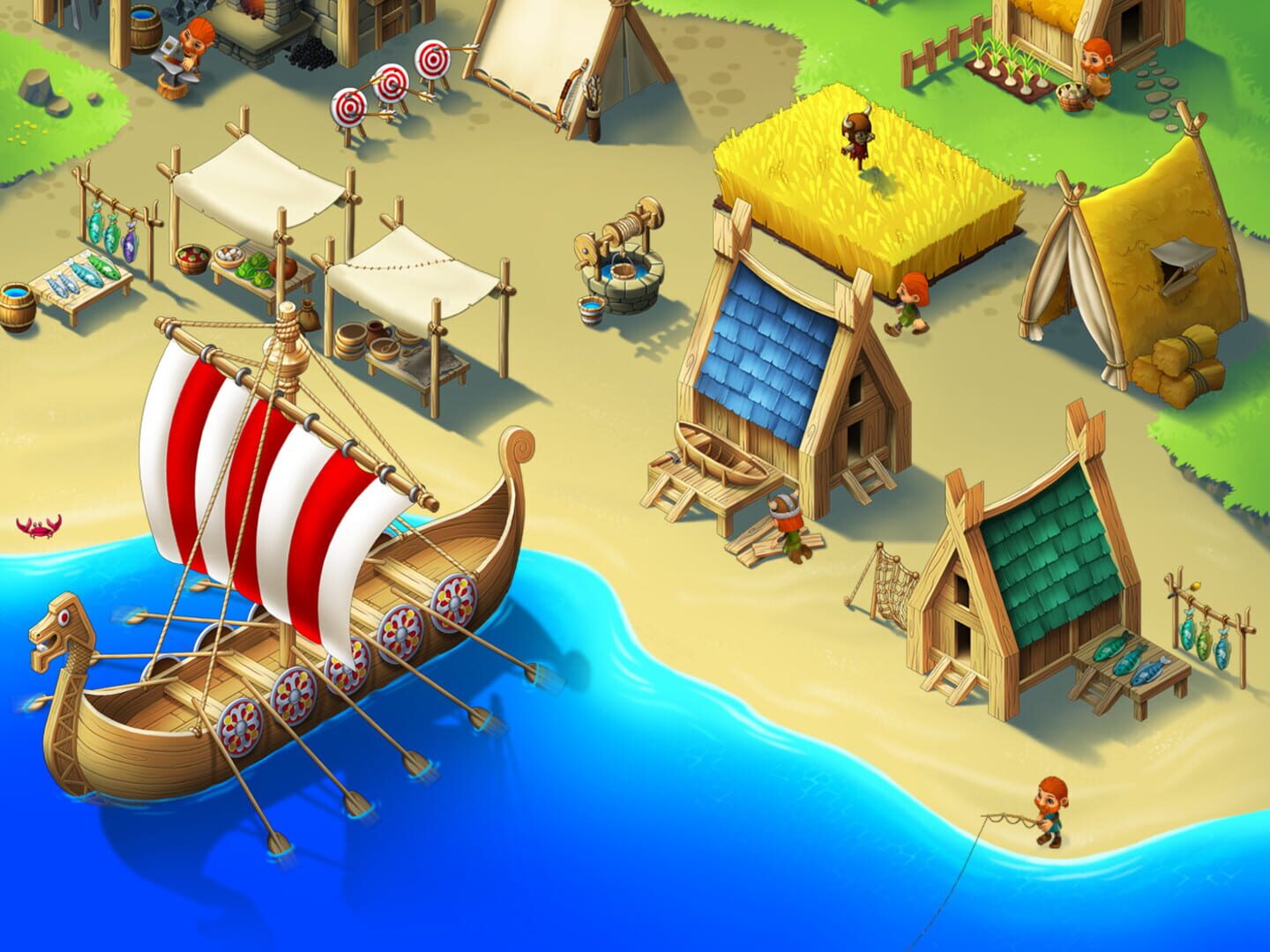 Secret of the Vikings: Mystery island - Screenshot