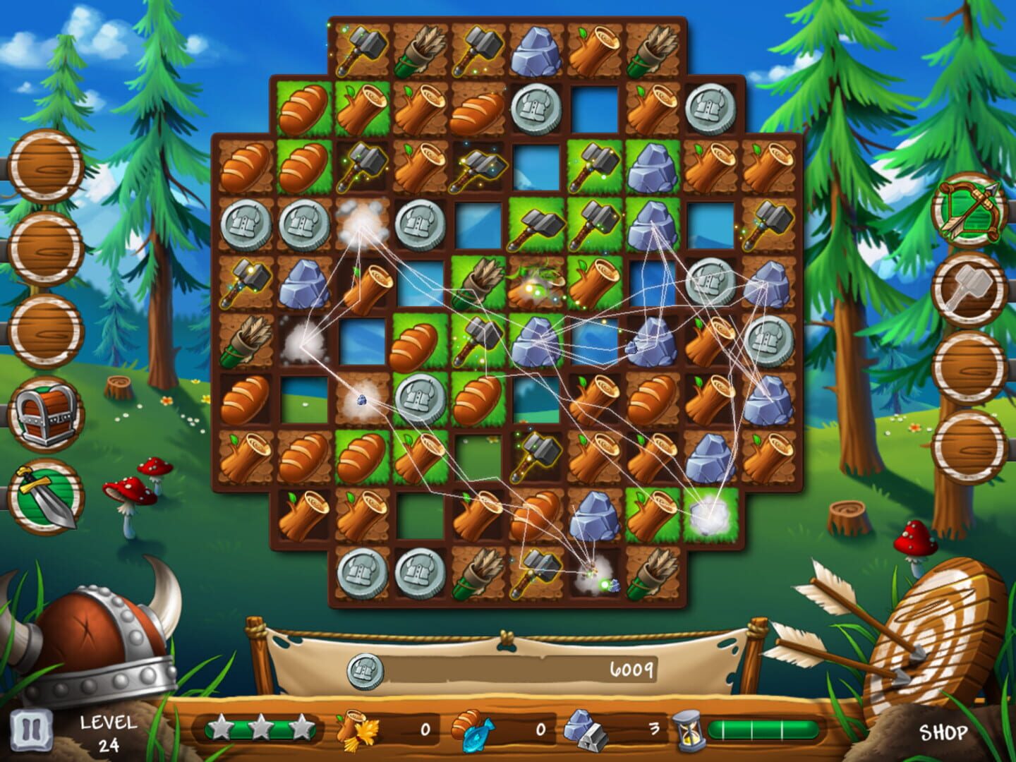 Secret of the Vikings: Mystery island - Screenshot