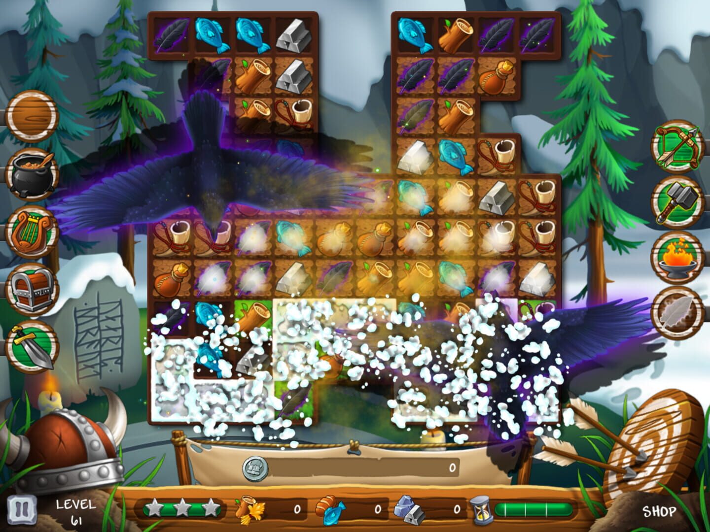 Secret of the Vikings: Mystery island - Screenshot