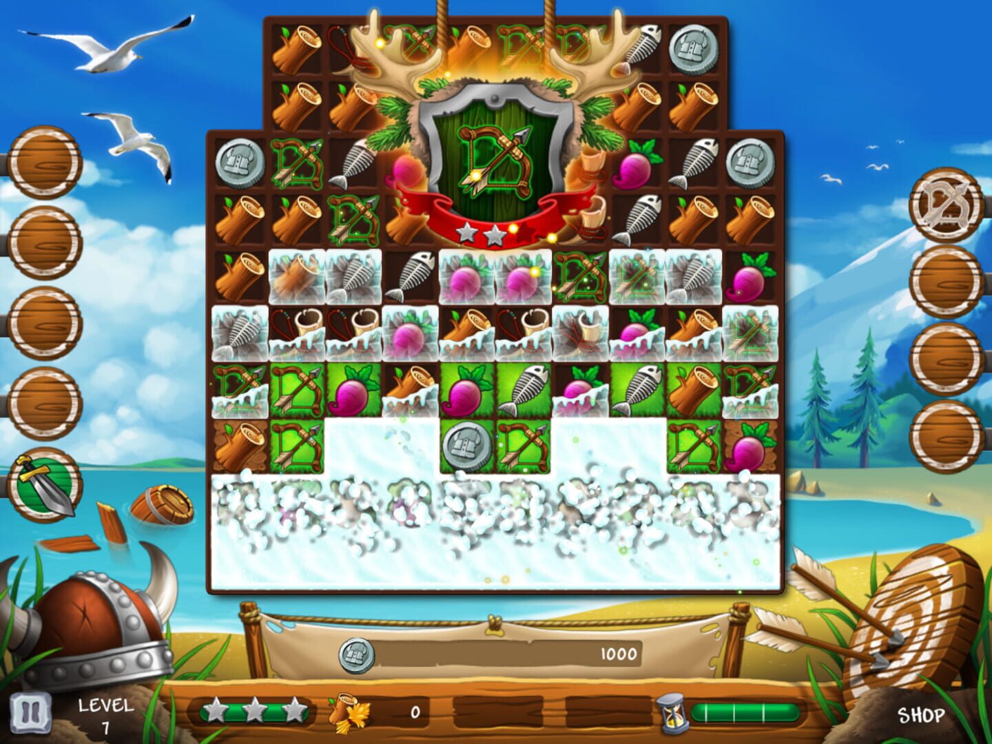 Secret of the Vikings: Mystery island - Screenshot