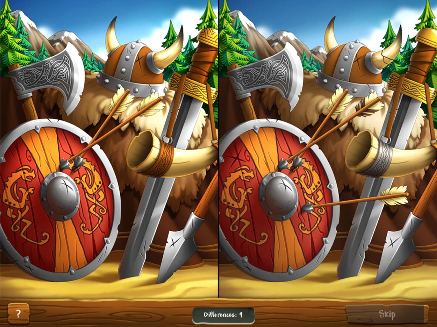 Secret of the Vikings: Mystery island - Screenshot