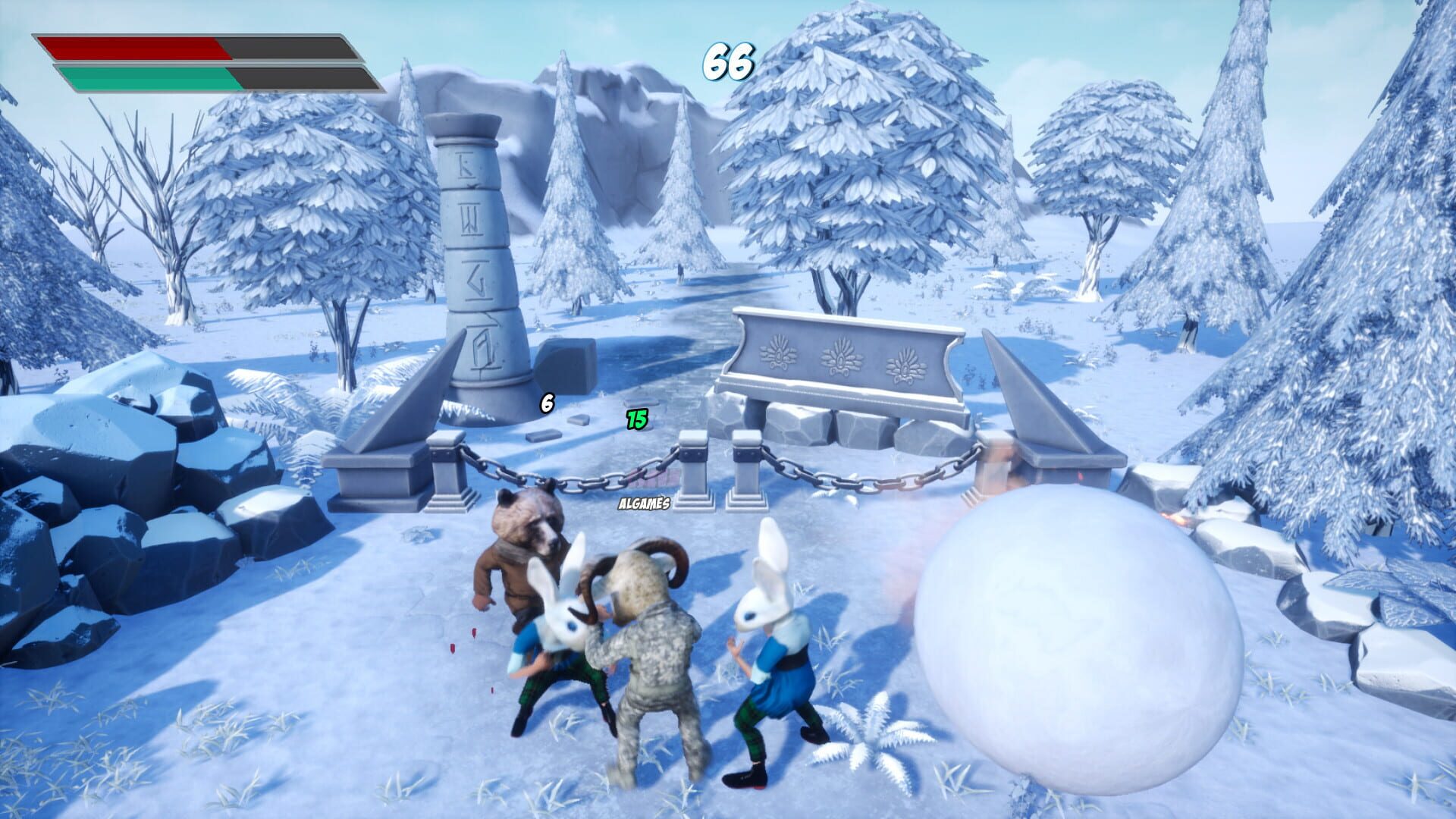 Animals Collision - Screenshot