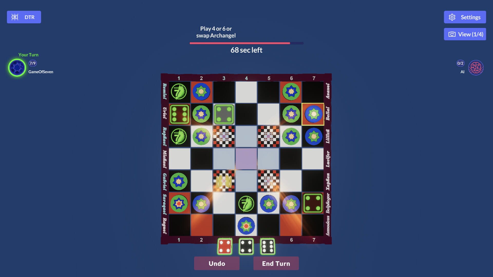 Game of Seven - Screenshot