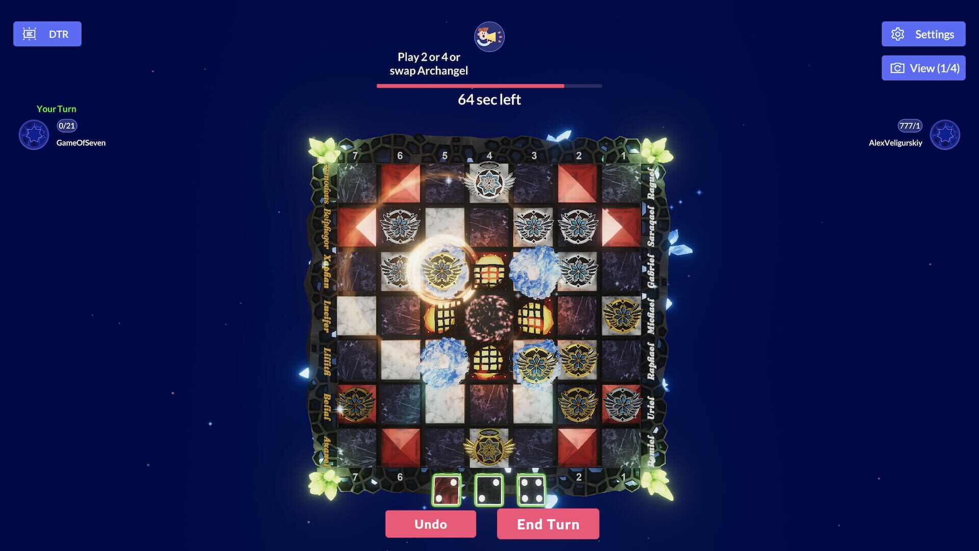 Game of Seven - Screenshot