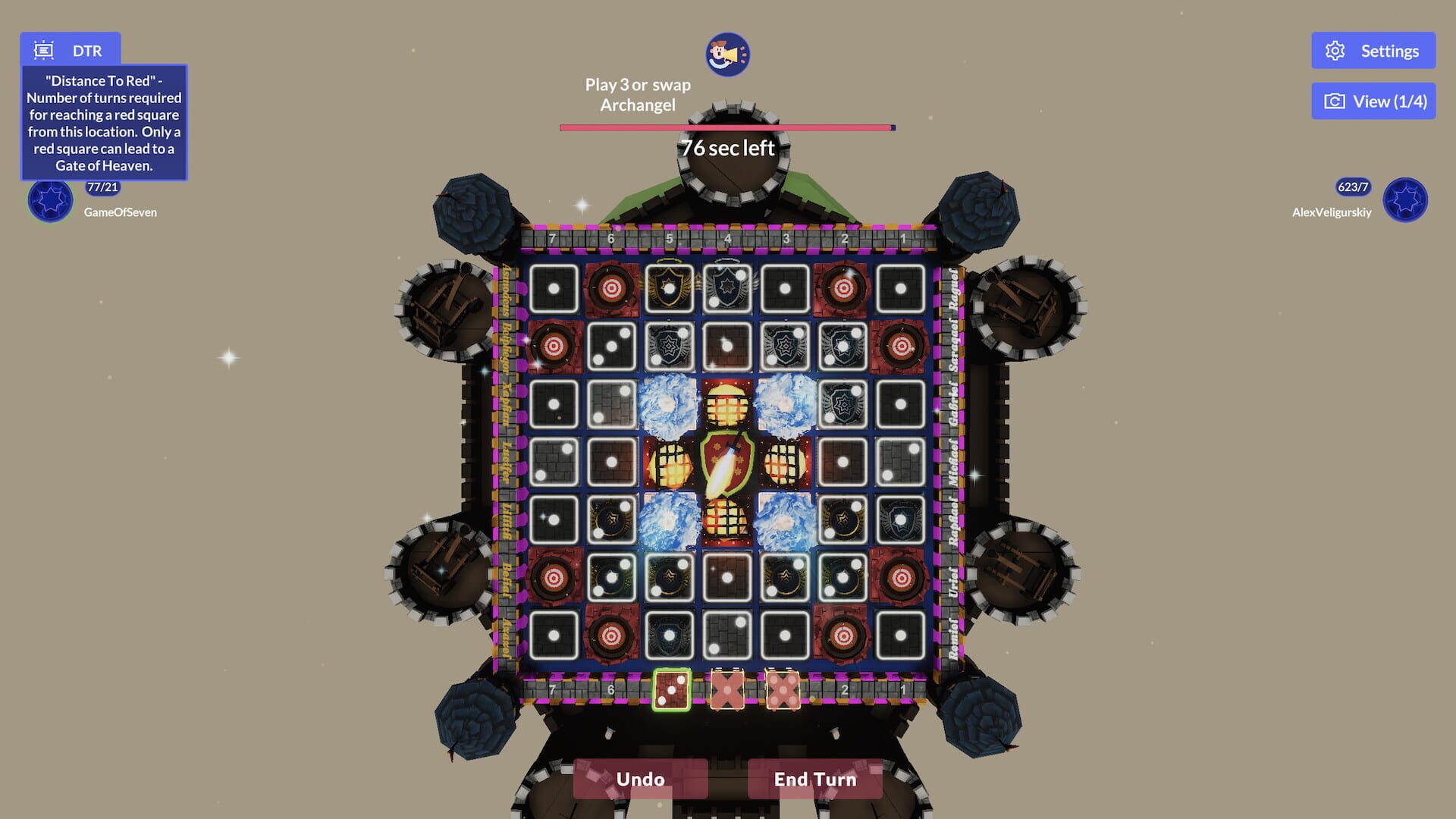 Game of Seven - Screenshot