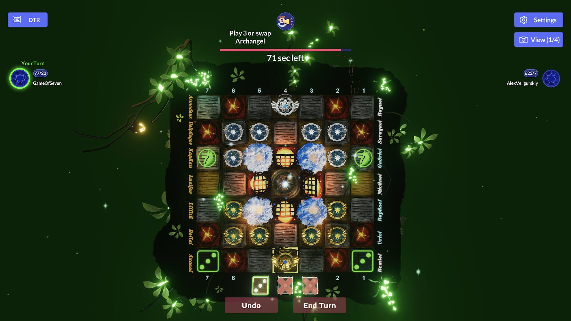Game of Seven - Screenshot