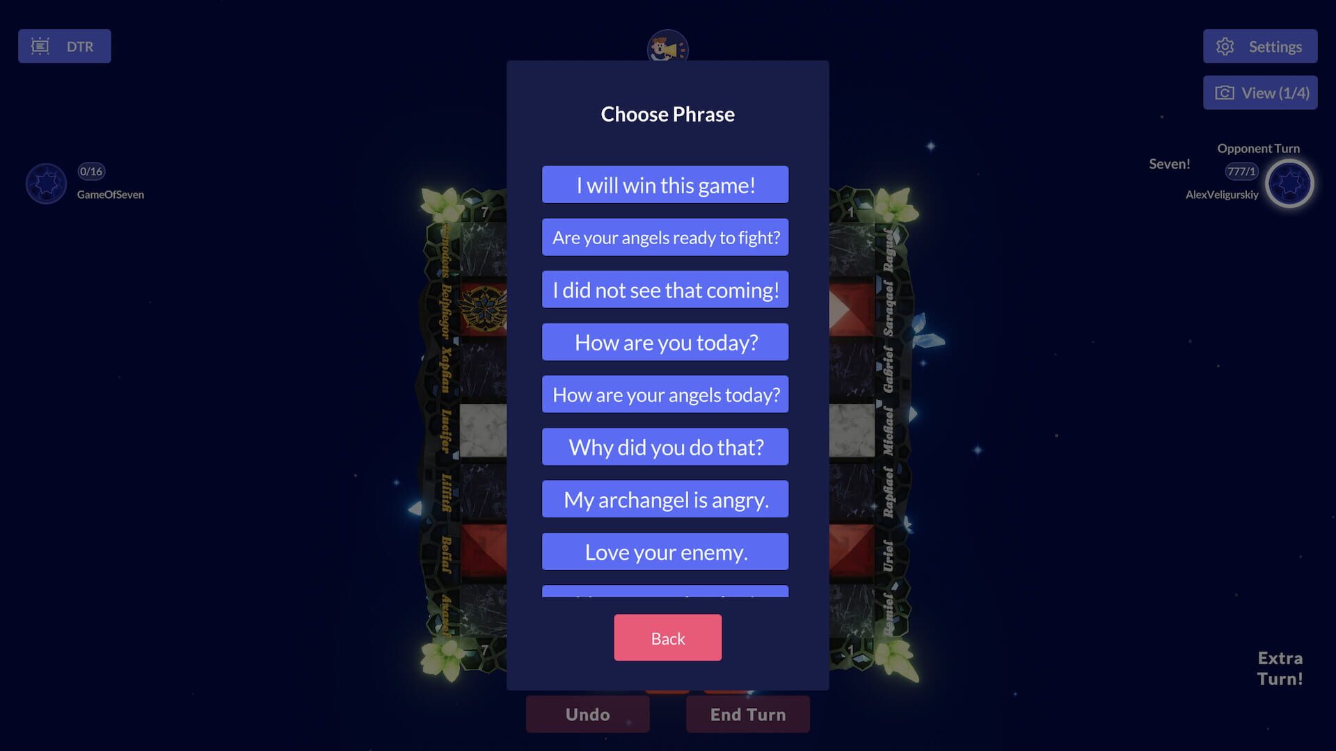 Game of Seven - Screenshot