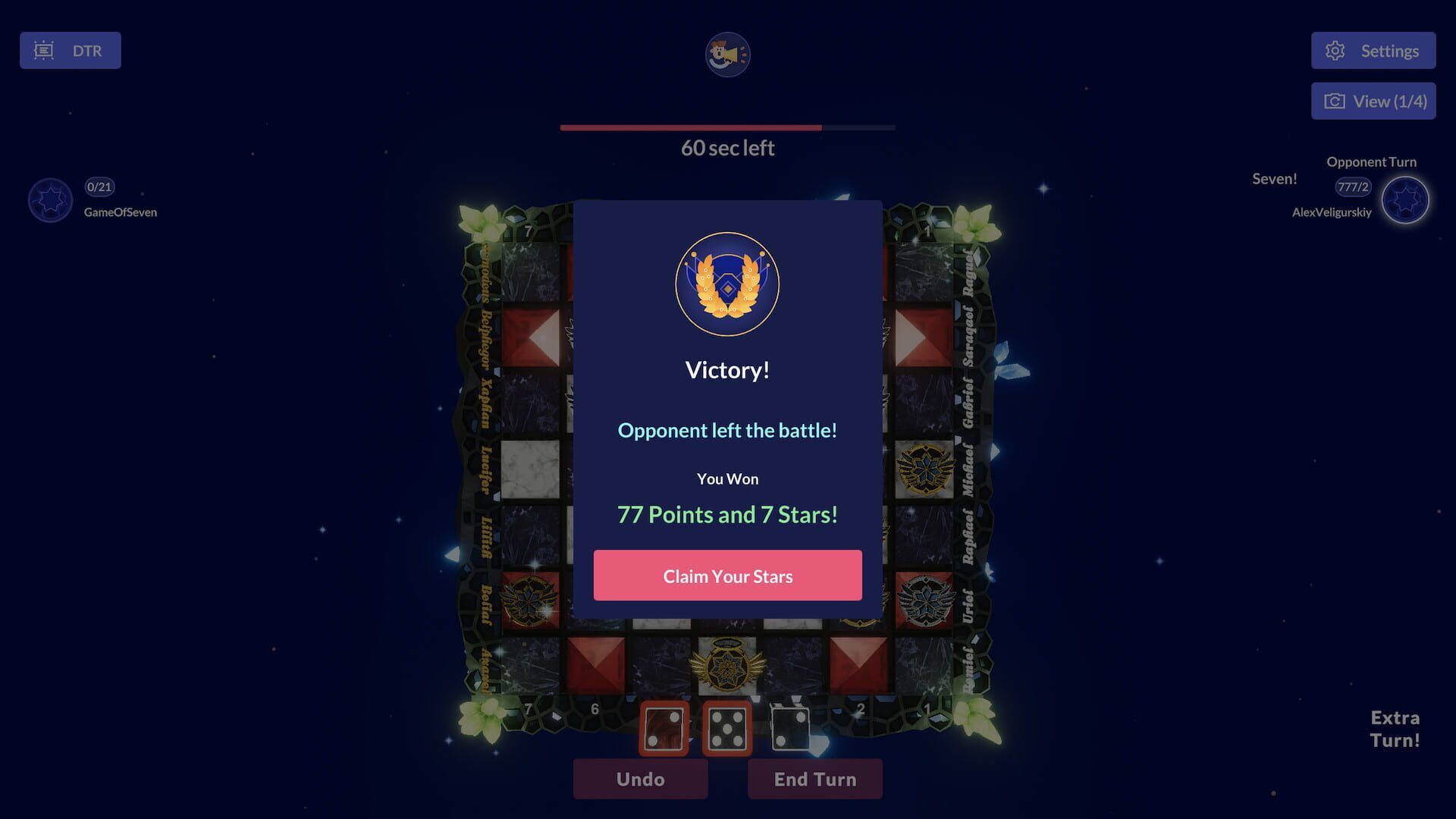 Game of Seven - Screenshot