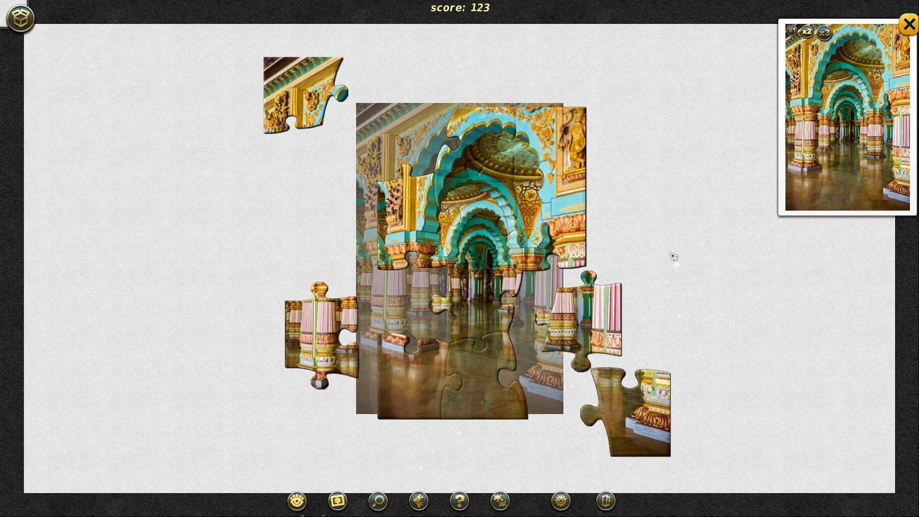 Captura de pantalla - 1001 Jigsaw: Castles and Palaces 3