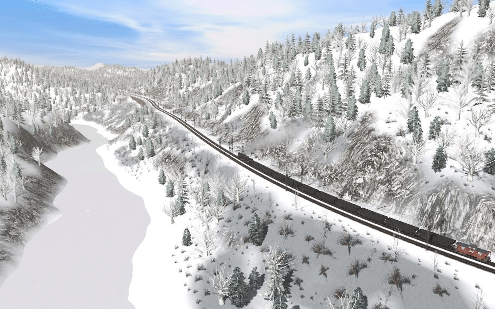 Trainz Railroad Simulator 2019: Coalmint Mountains Railroad screenshot