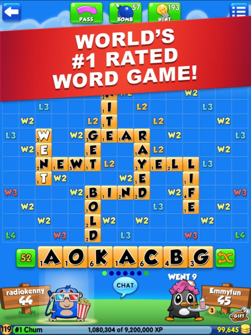 Word Chums - Screenshot