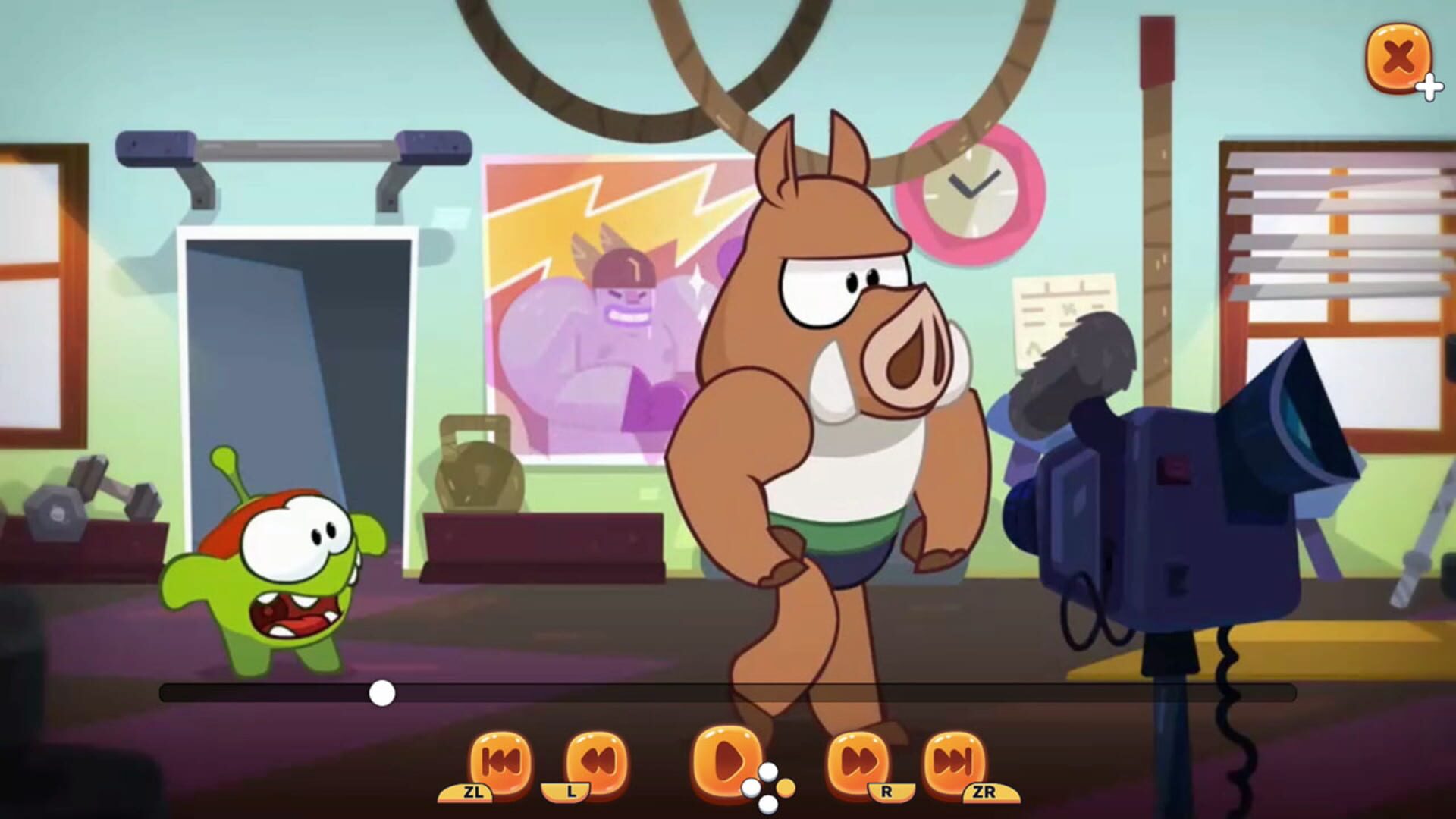 Om Nom: Coloring, Toons & Puzzle - Tasty Toons - Screenshot