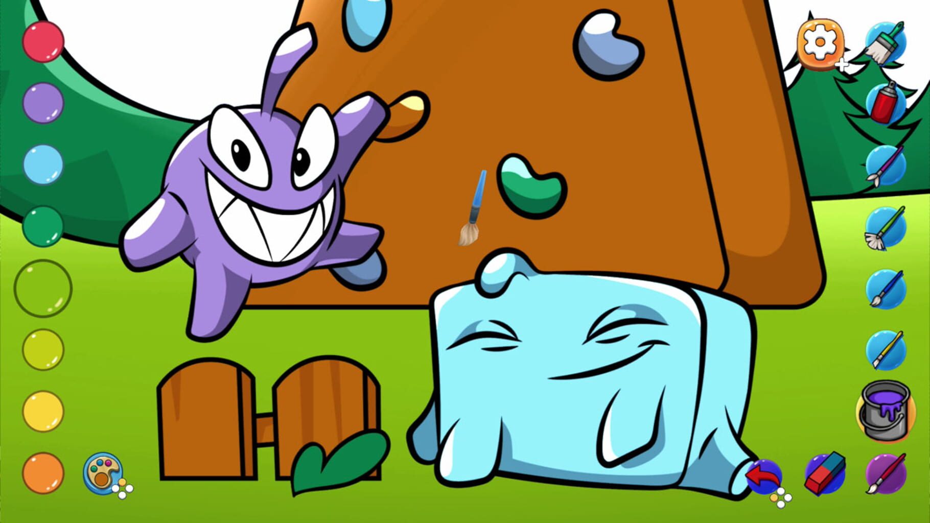 Om Nom: Coloring, Toons & Puzzle - Sweet Coloring Pages screenshot