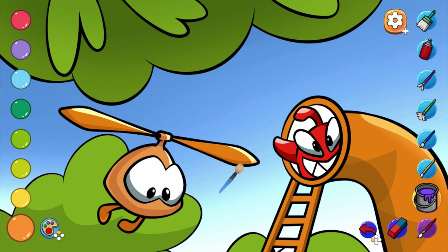 Om Nom: Coloring, Toons & Puzzle - Sweet Coloring Pages screenshot