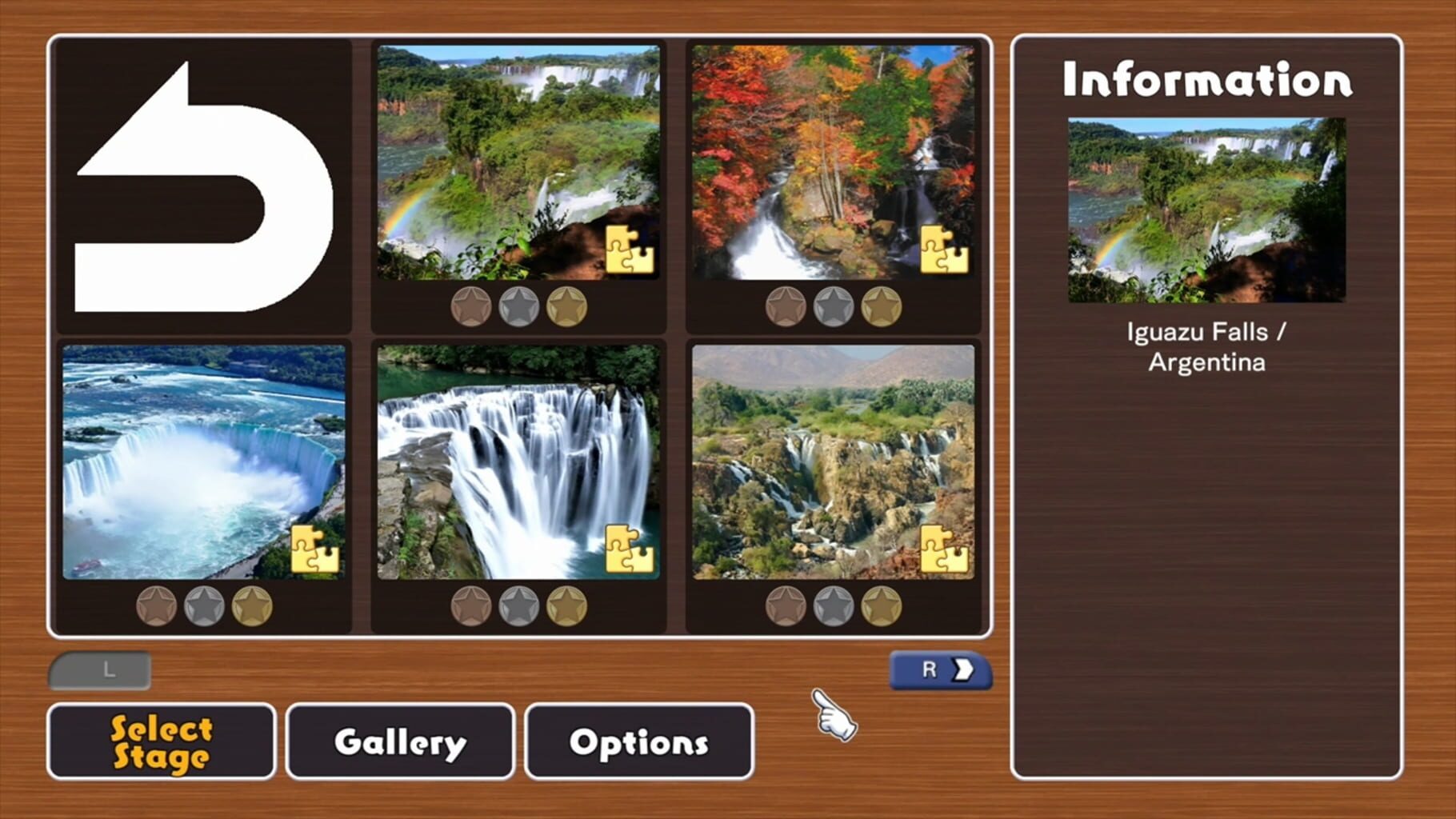 Jigsaw Masterpieces: Fantastical Waterfalls screenshot