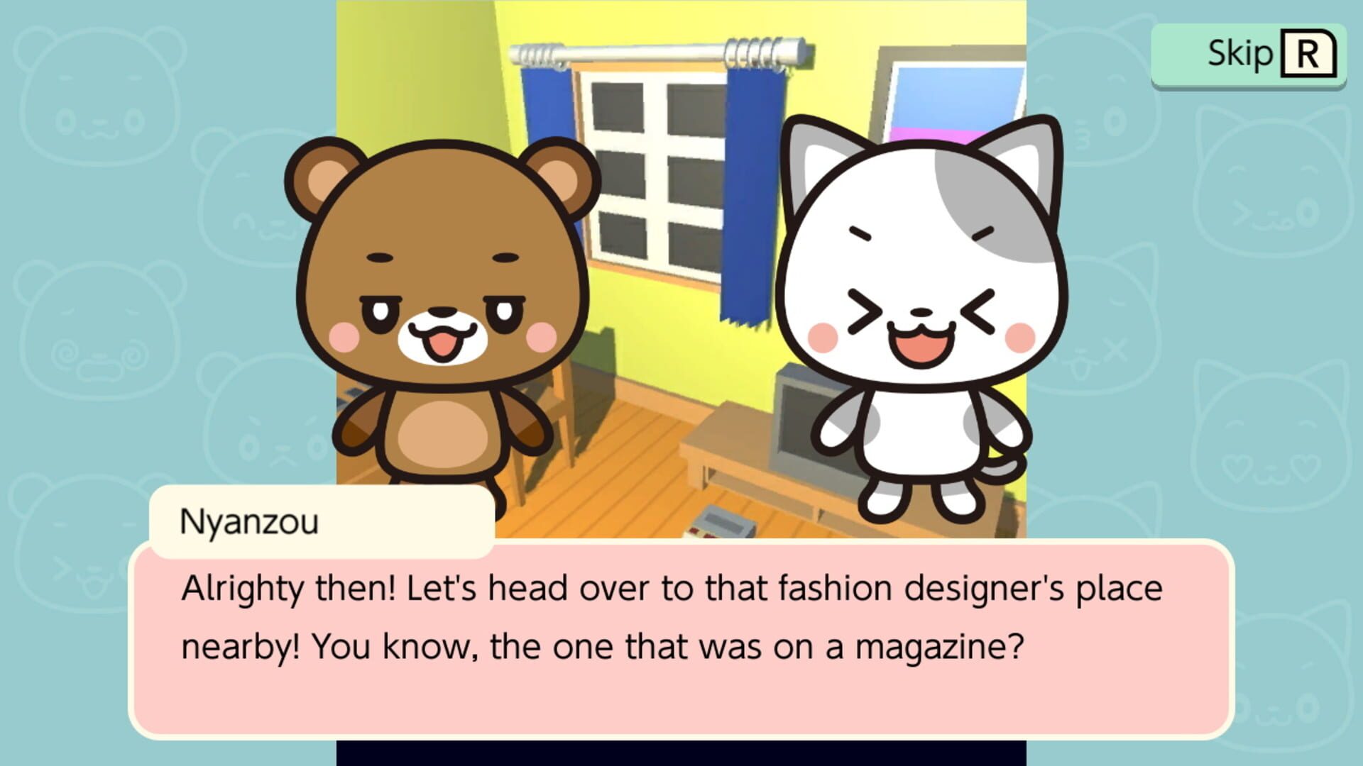 Let's Get Changed! Nyanzou & Kumakichi: Escape Game - Screenshot