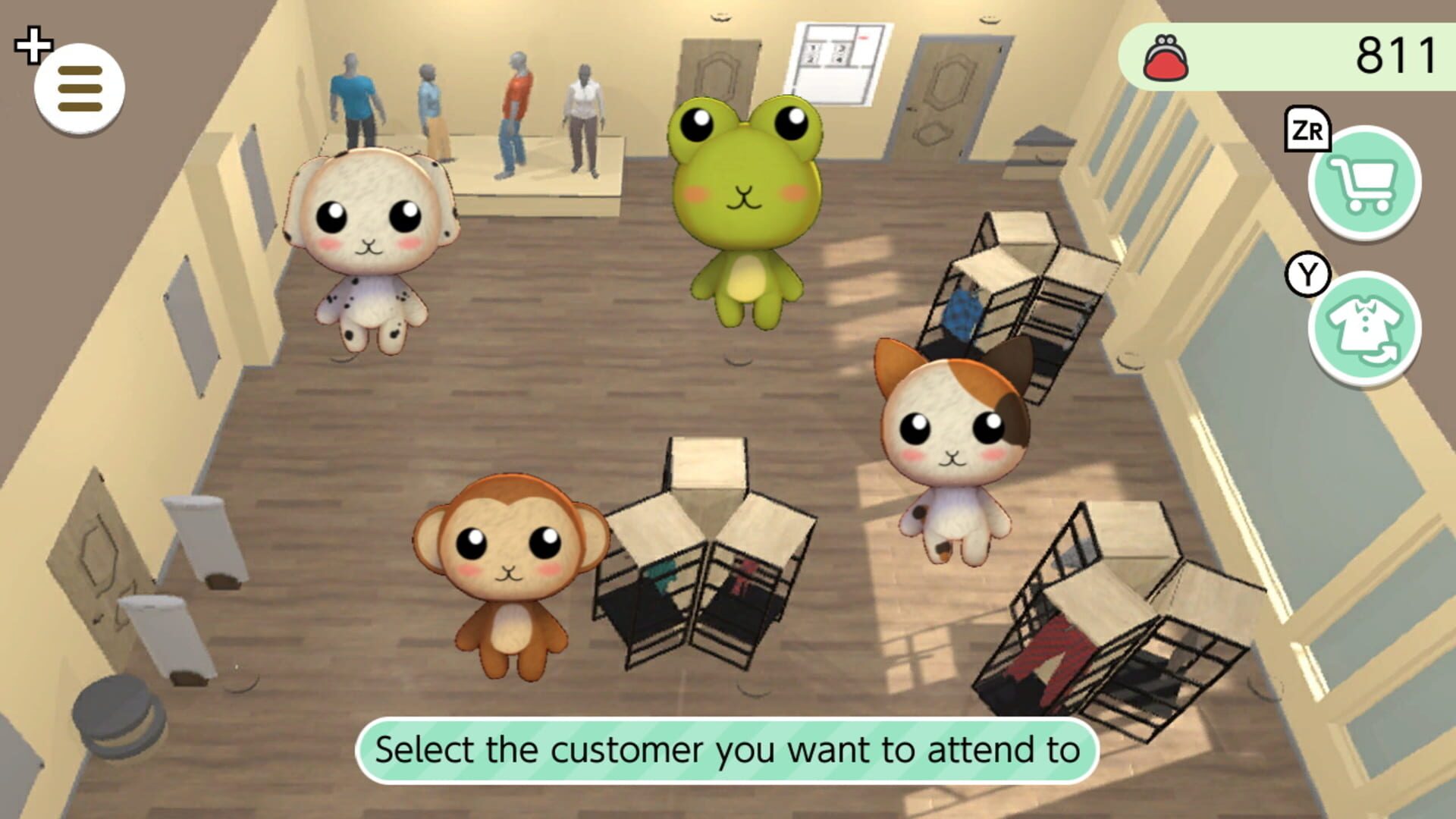 Let's Get Changed! Nyanzou & Kumakichi: Escape Game - Screenshot
