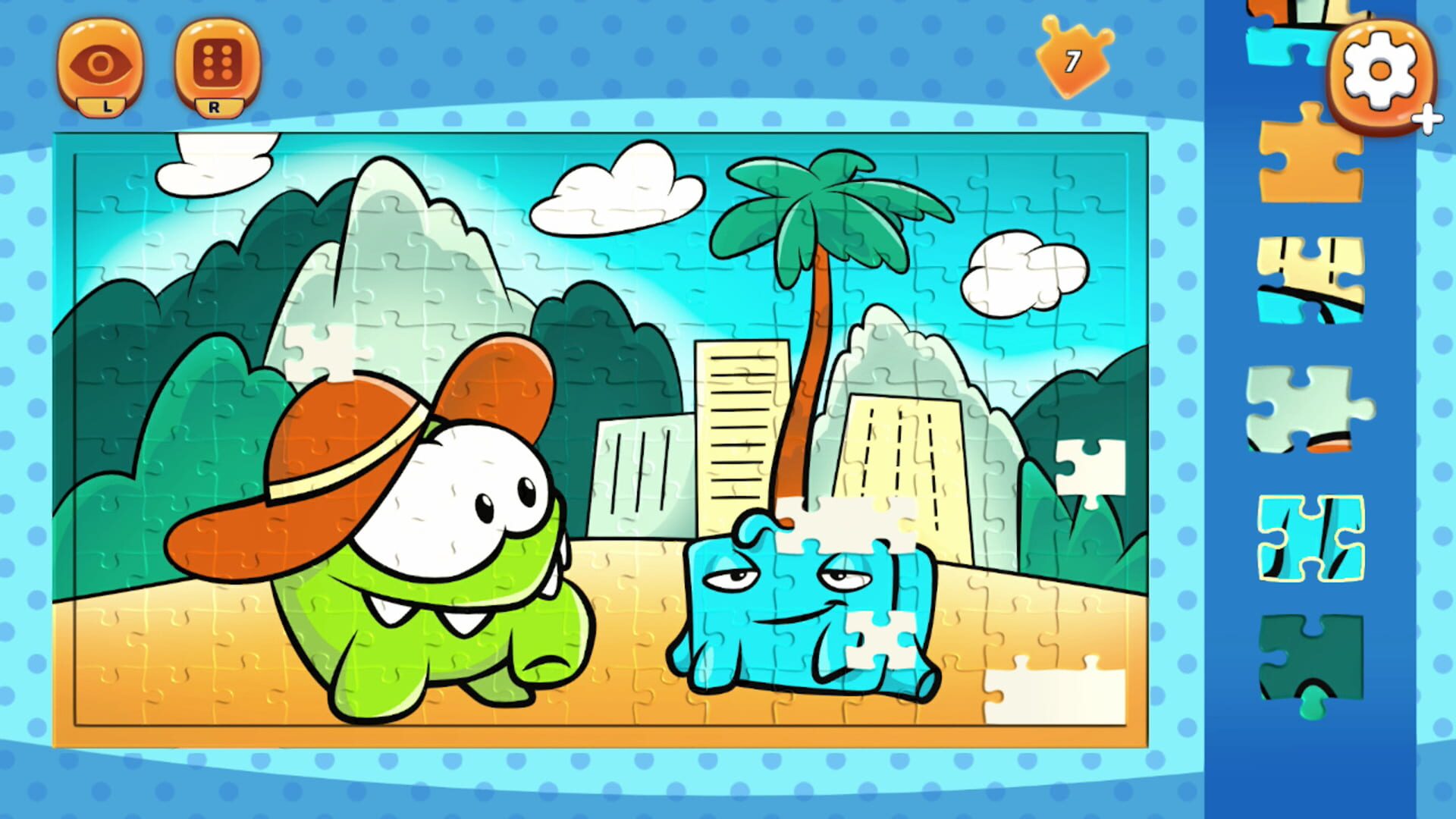 Om Nom: Coloring, Toons & Puzzle - All DLC Pack - Screenshot