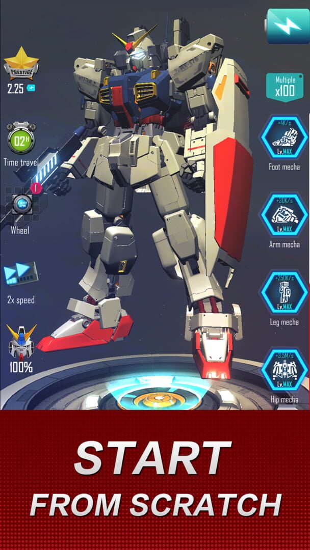 Idle Robot: Build Your Own Mecha - Screenshot