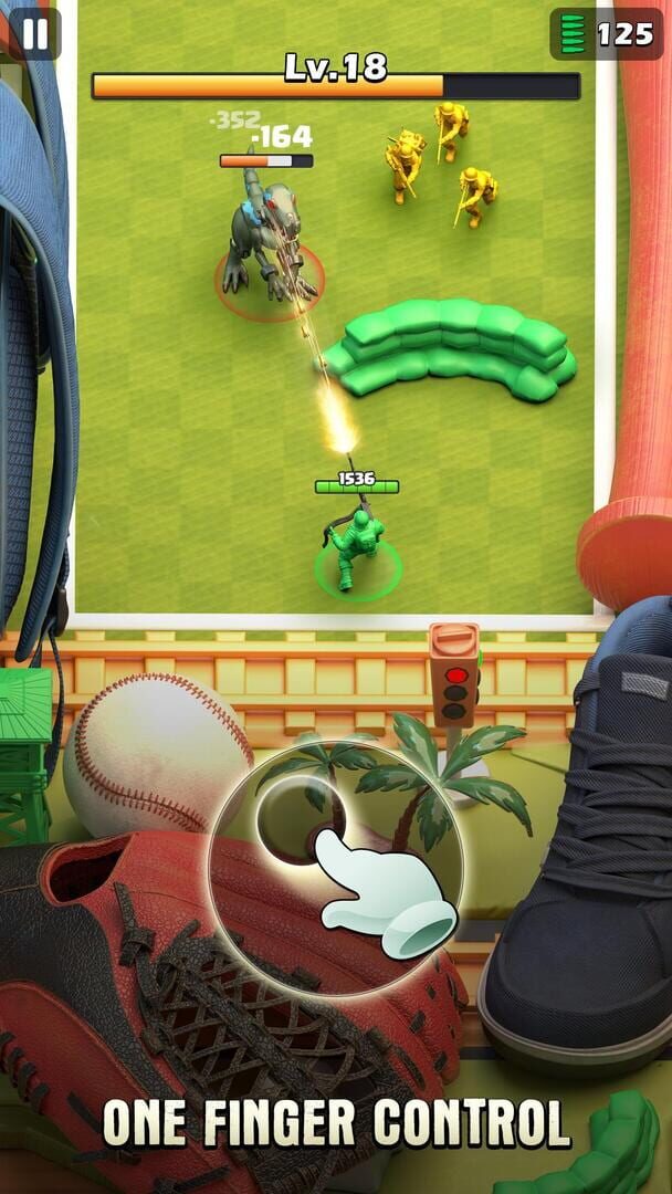Green Army Adventure - Screenshot