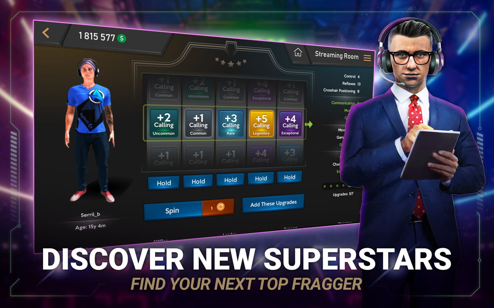 Five: Esports Manager Game - Screenshot