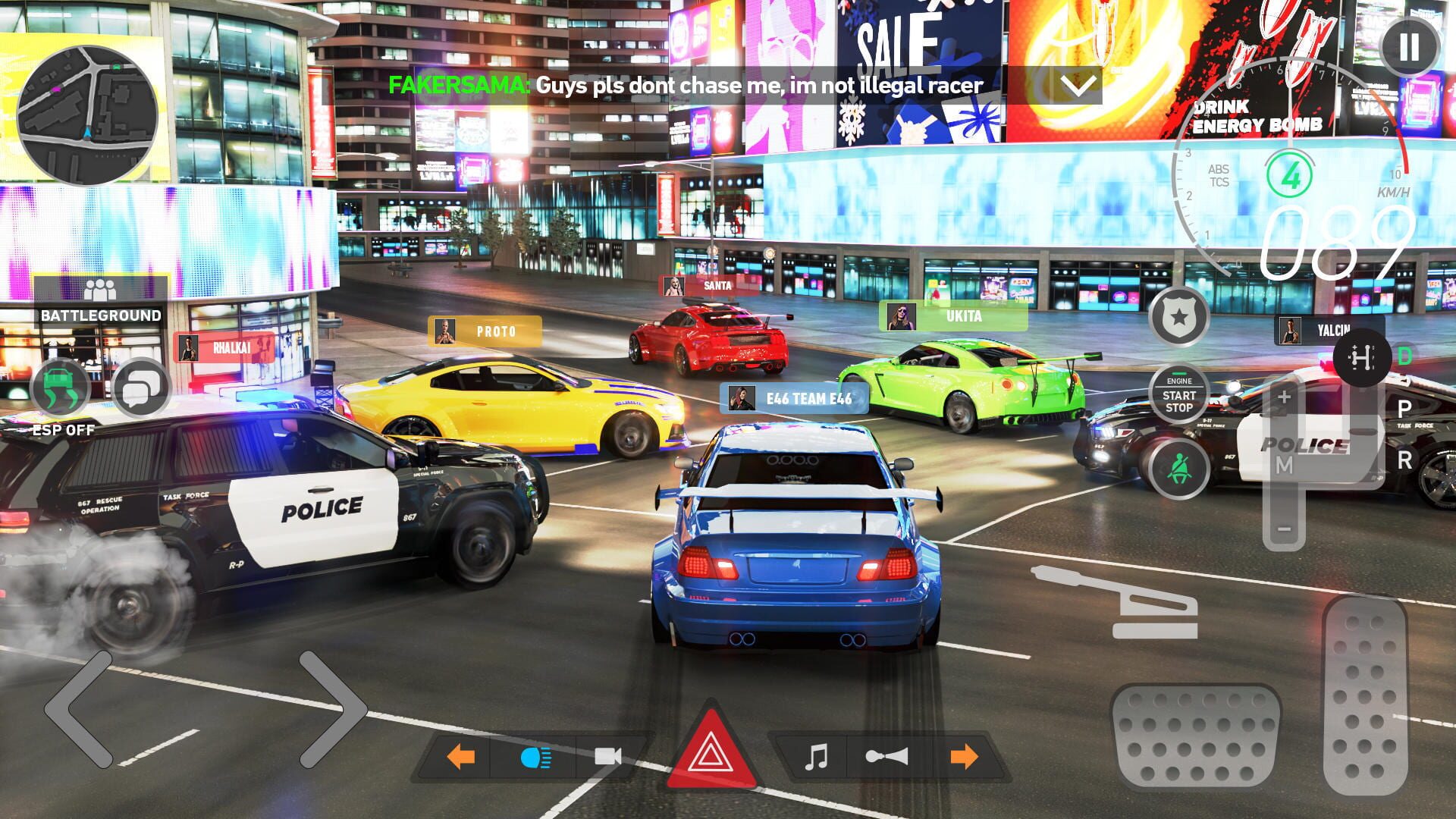 ClubR: Online Car Parking Game - Screenshot