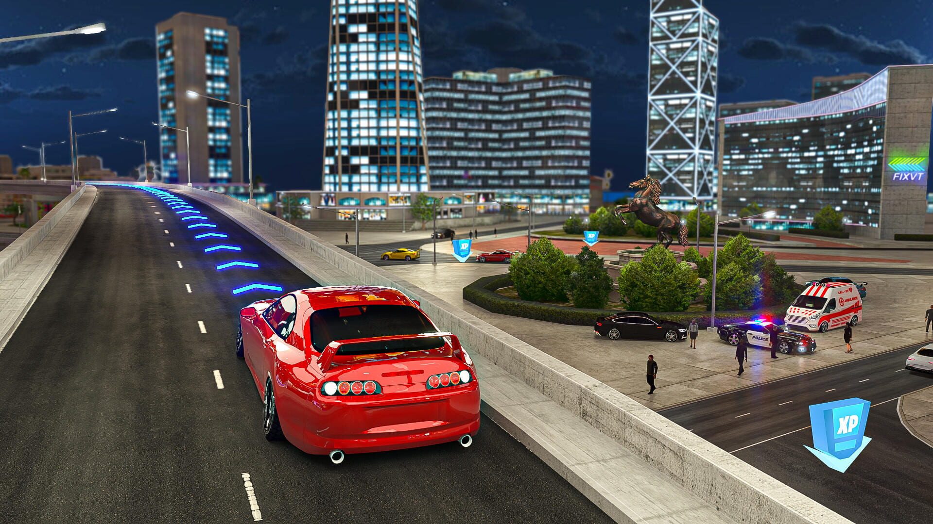 ClubR: Online Car Parking Game - Screenshot