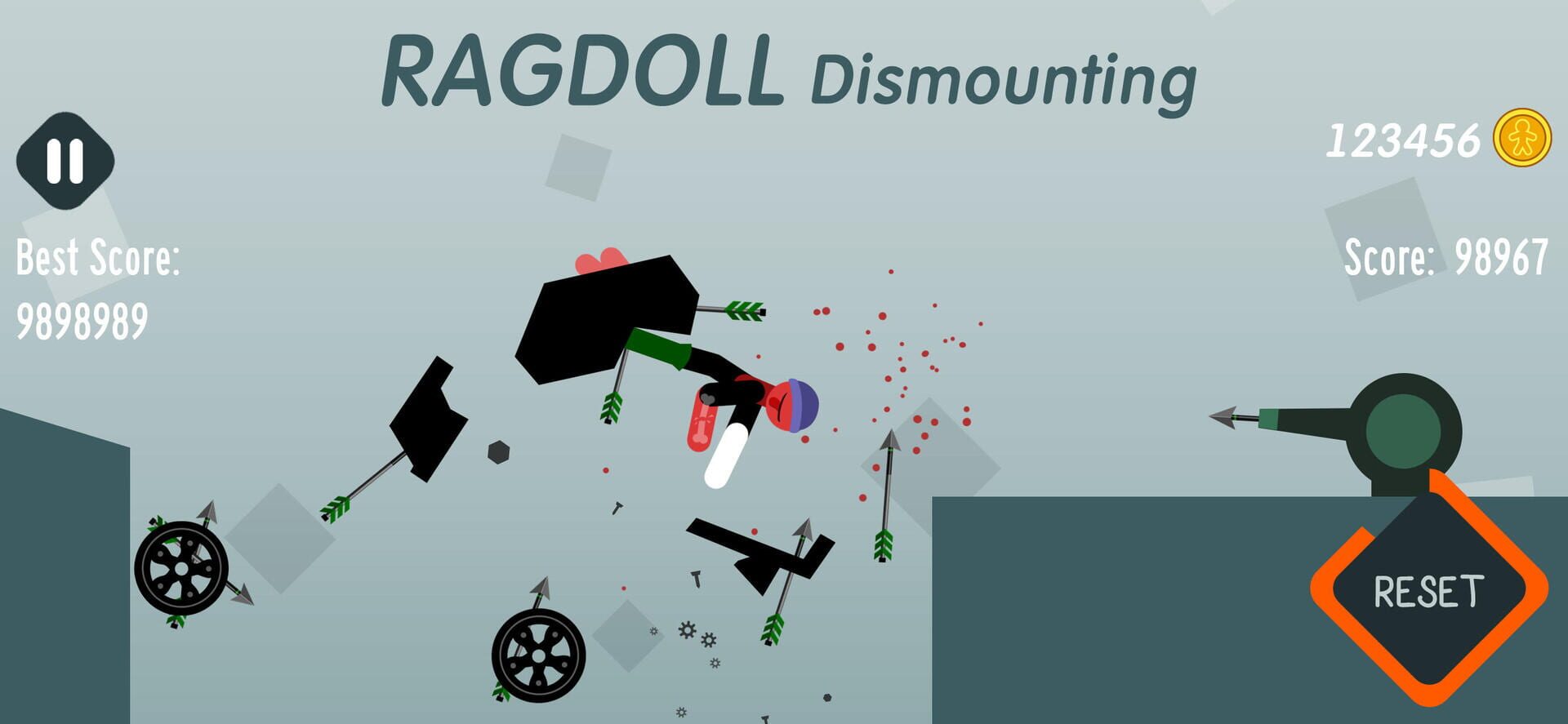 Ragdoll Dismounting - Screenshot