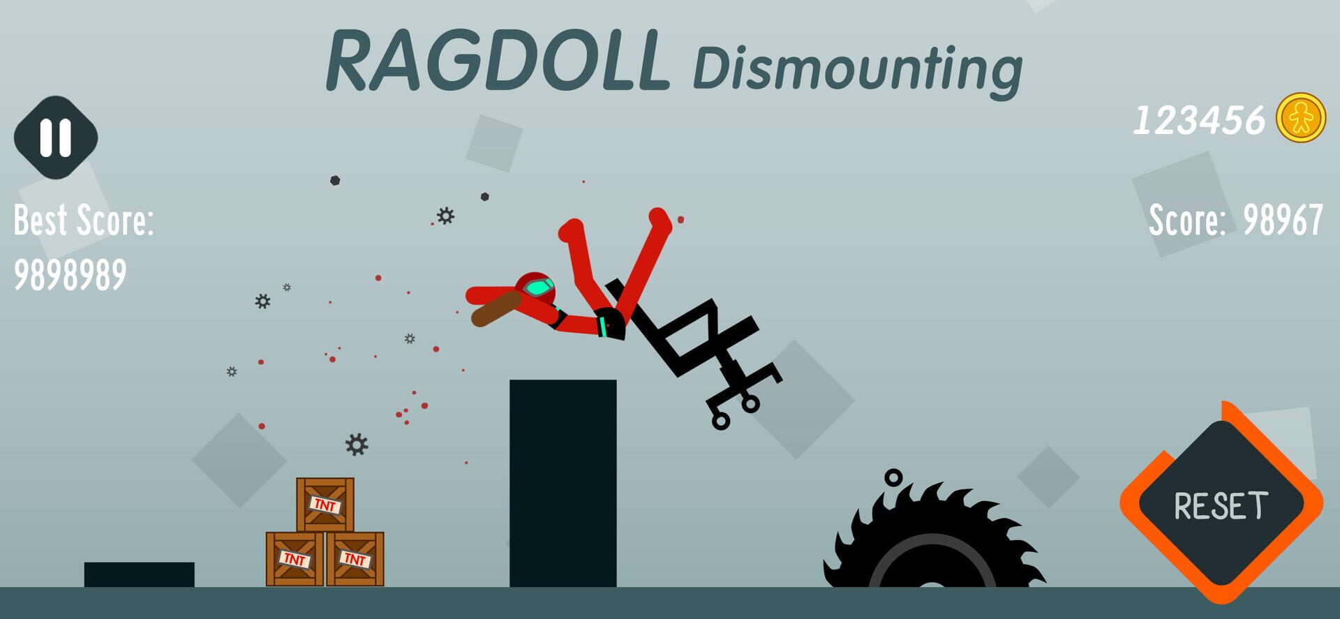 Ragdoll Dismounting - Screenshot