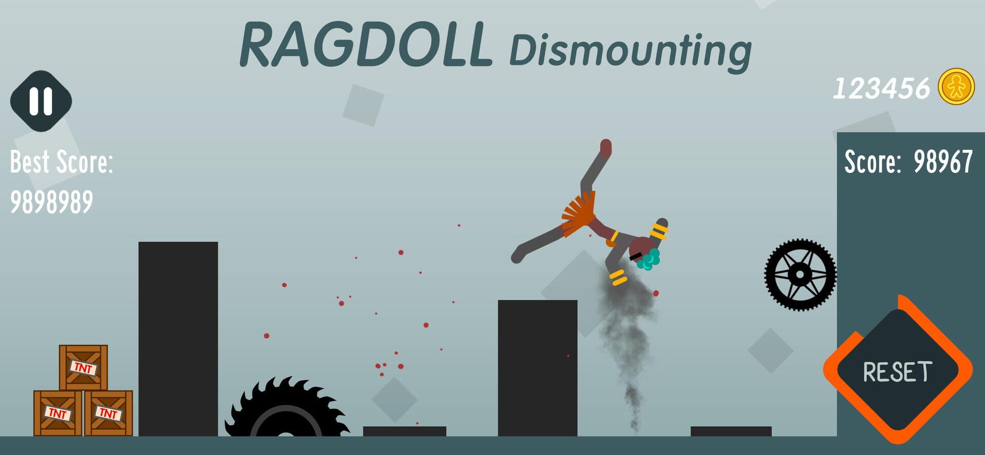 Ragdoll Dismounting - Screenshot