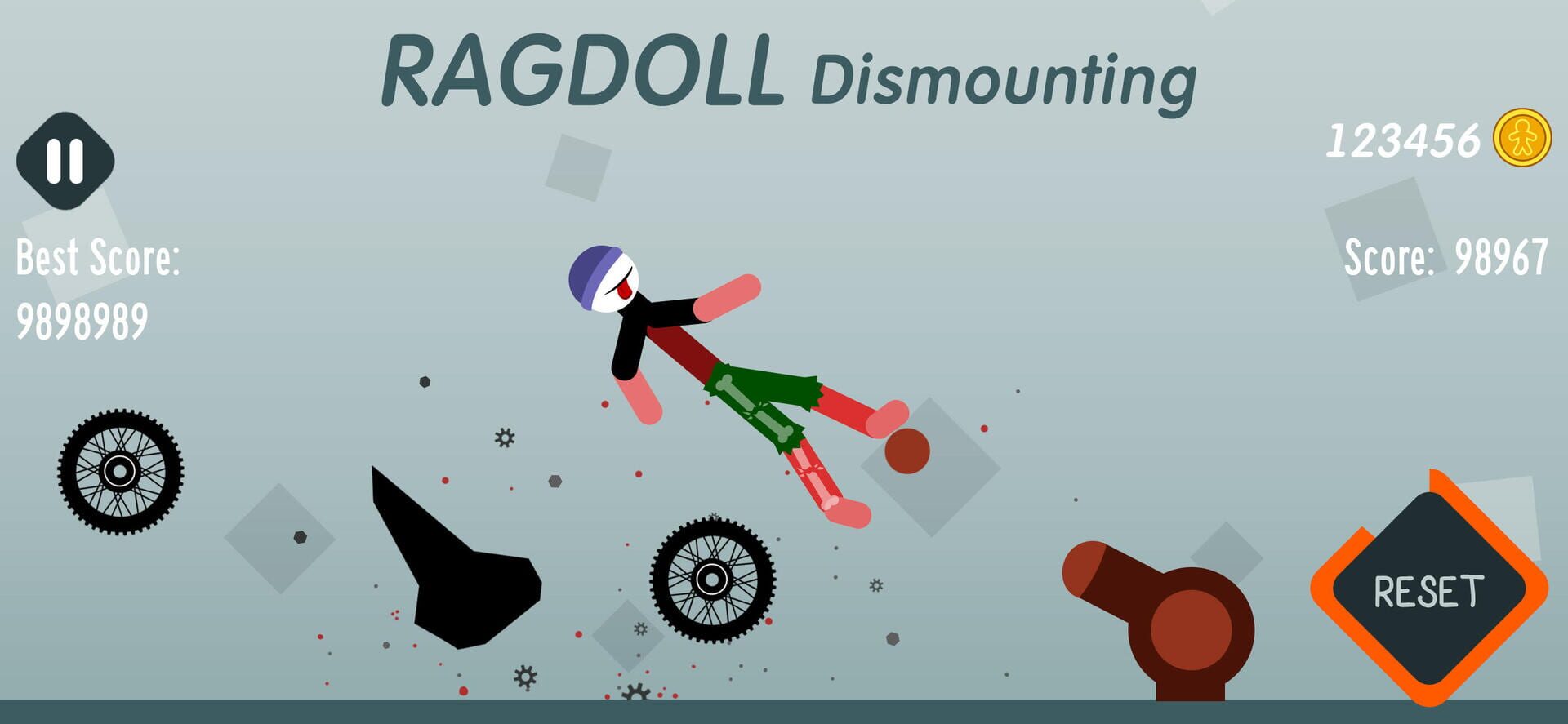 Ragdoll Dismounting - Screenshot