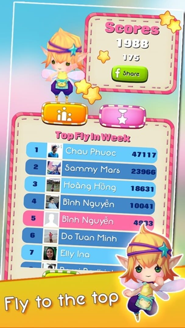 Fairy Rush: Fly to Candyland - Screenshot