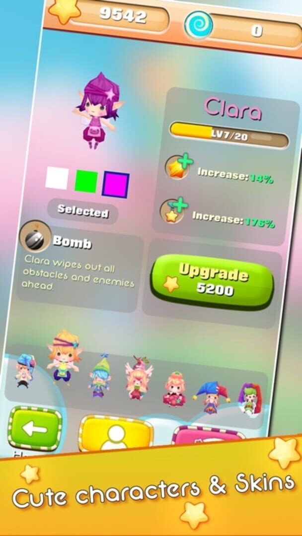 Fairy Rush: Fly to Candyland - Screenshot