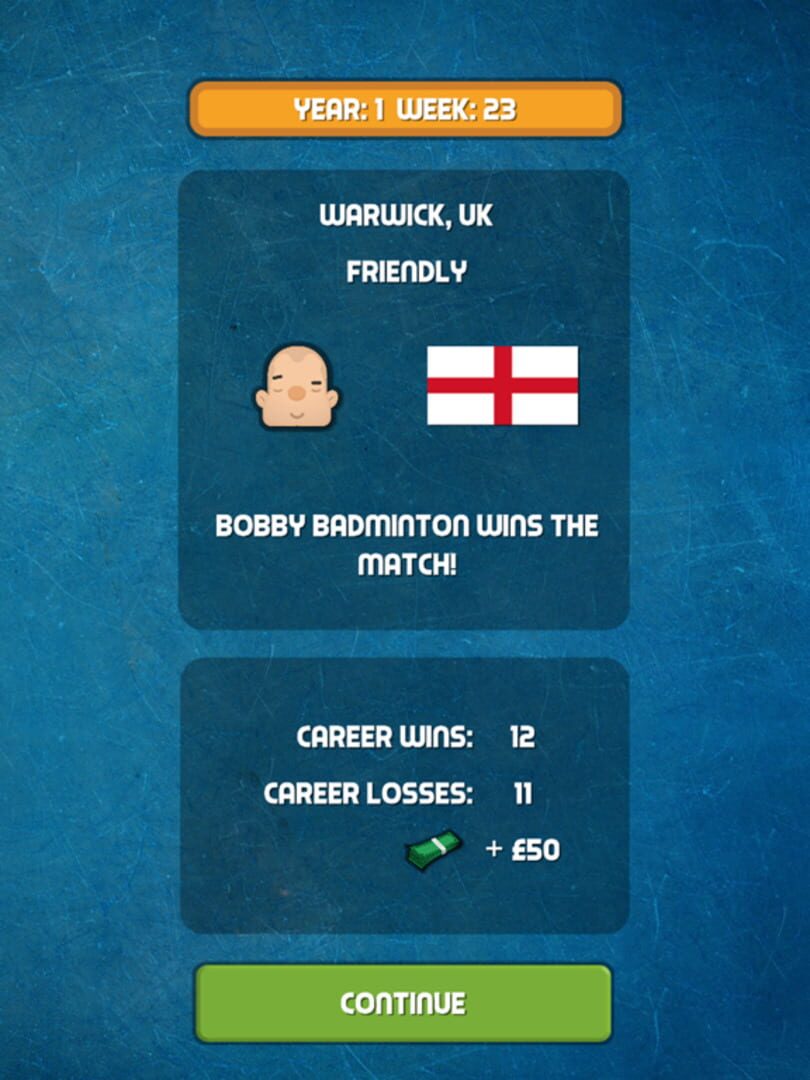 Badminton Manager - Screenshot