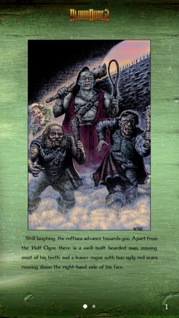 Fighting Fantasy: Bloodbones - Screenshot