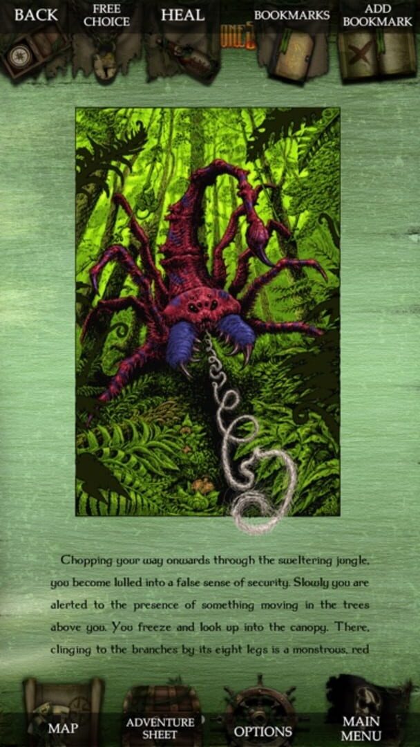 Fighting Fantasy: Bloodbones - Screenshot