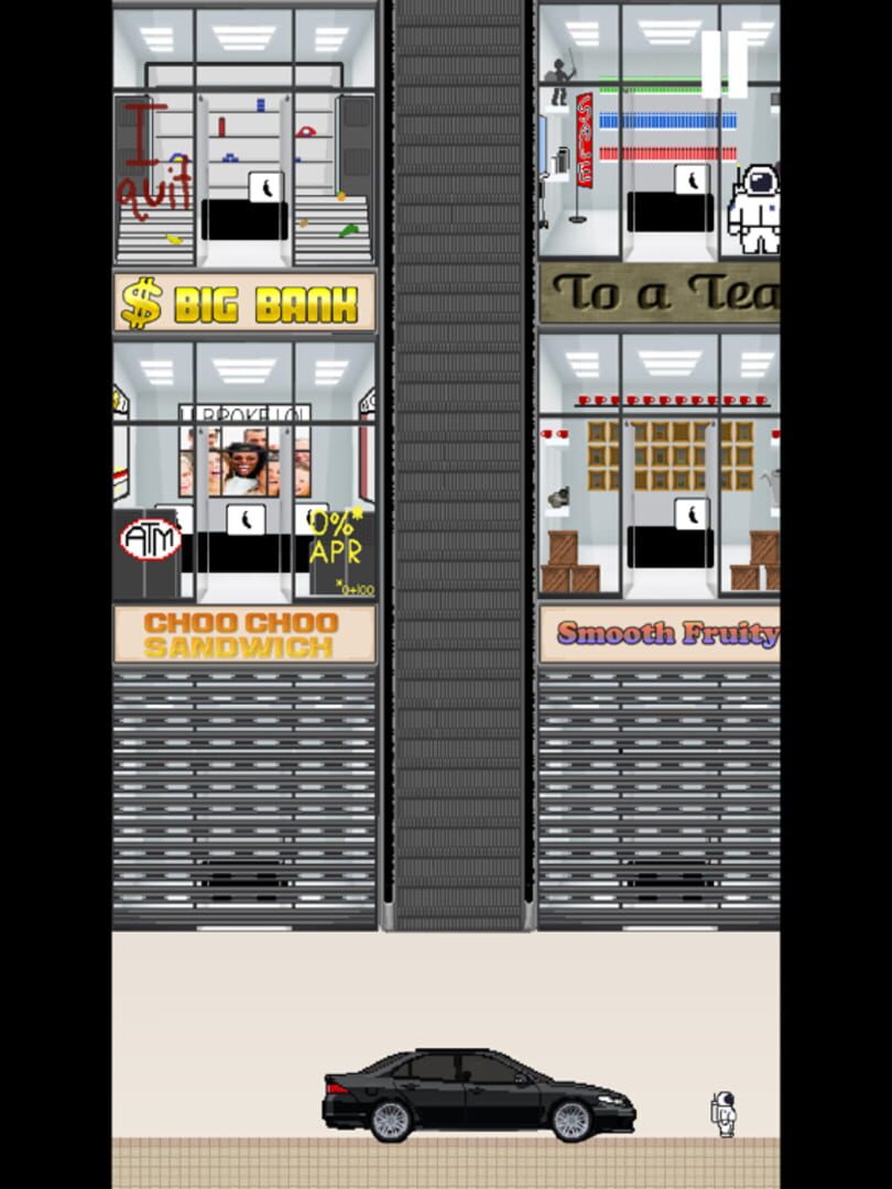 Jump Up! Tiny Spaceman - Screenshot