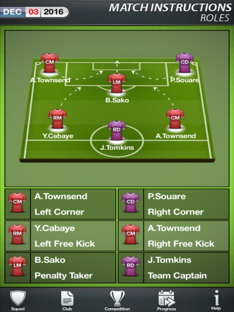 Football Director 2017 - Screenshot