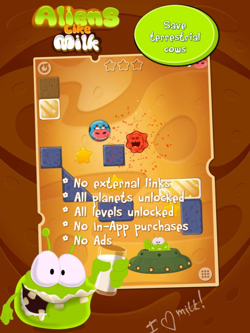 Aliens Like Milk - Screenshot