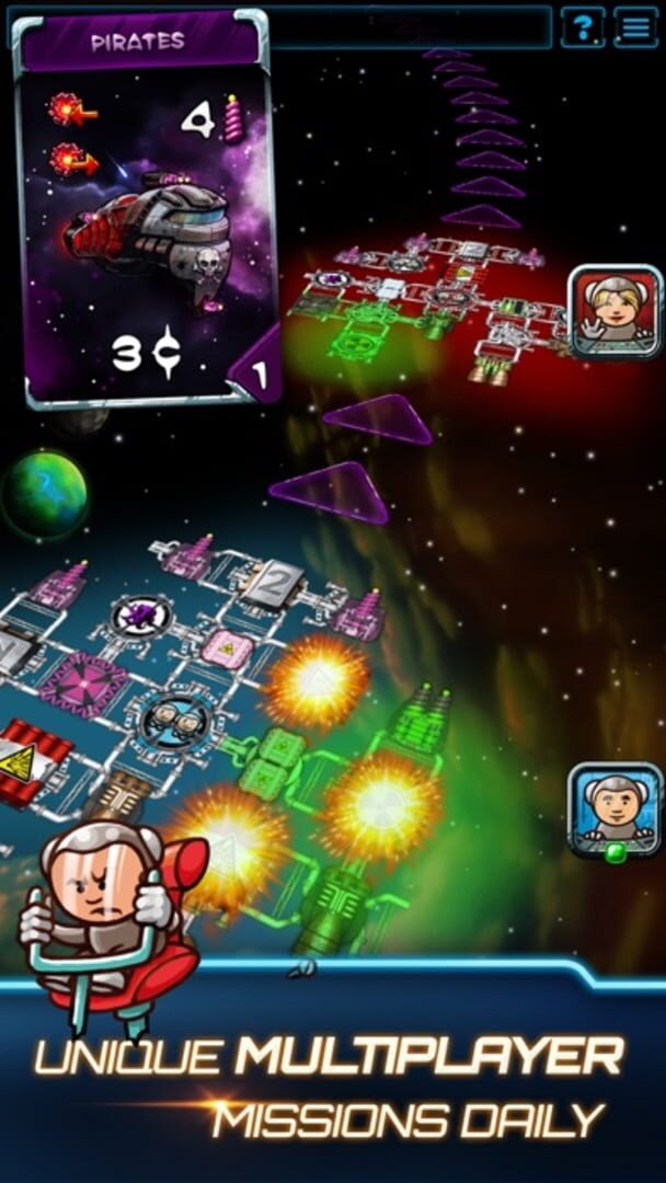 Galaxy Trucker Pocket - Screenshot