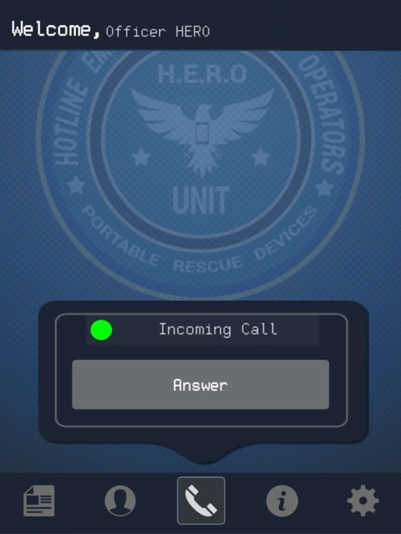 Hero Unit - Screenshot
