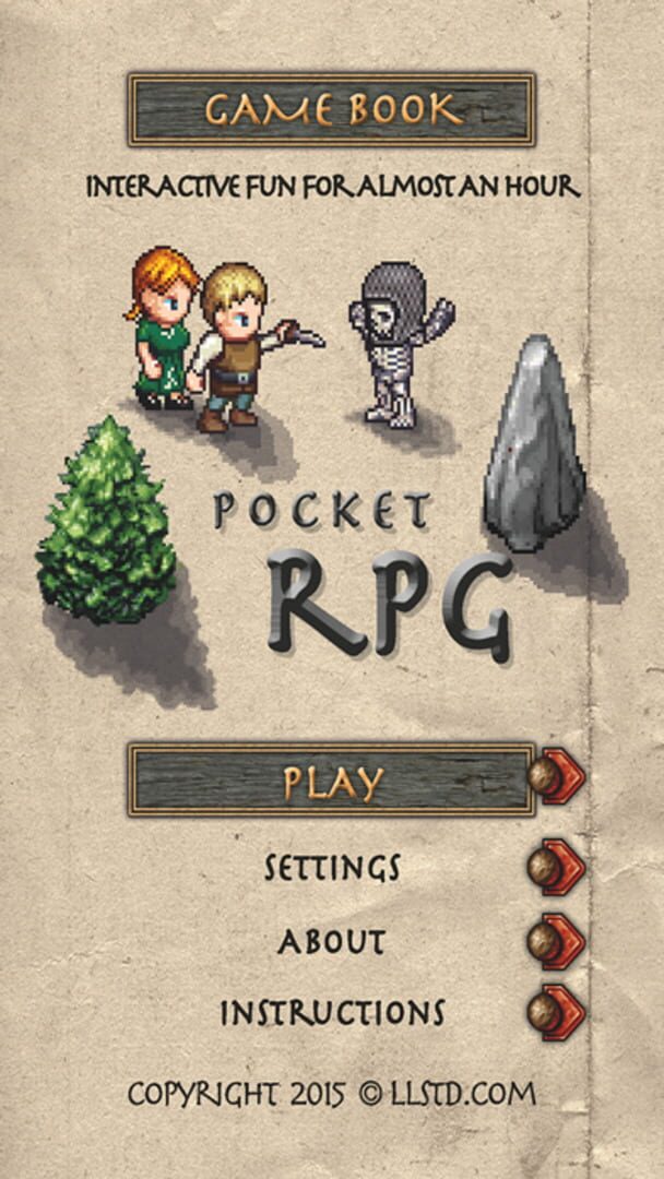 Gamebook - Screenshot