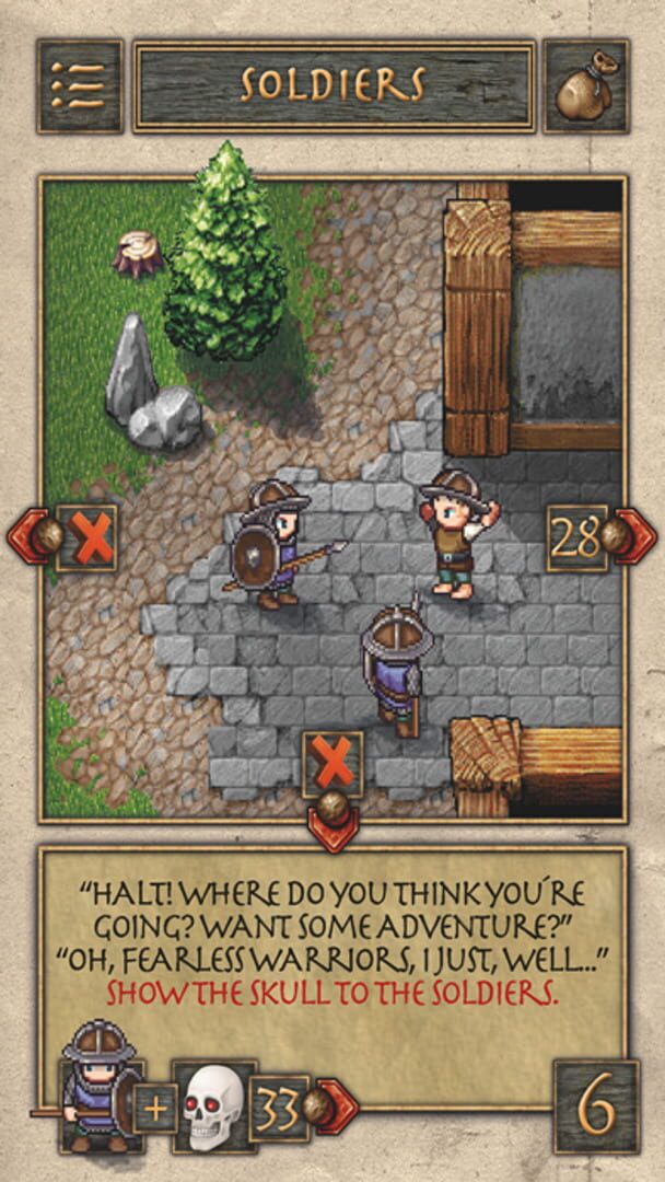 Gamebook - Screenshot