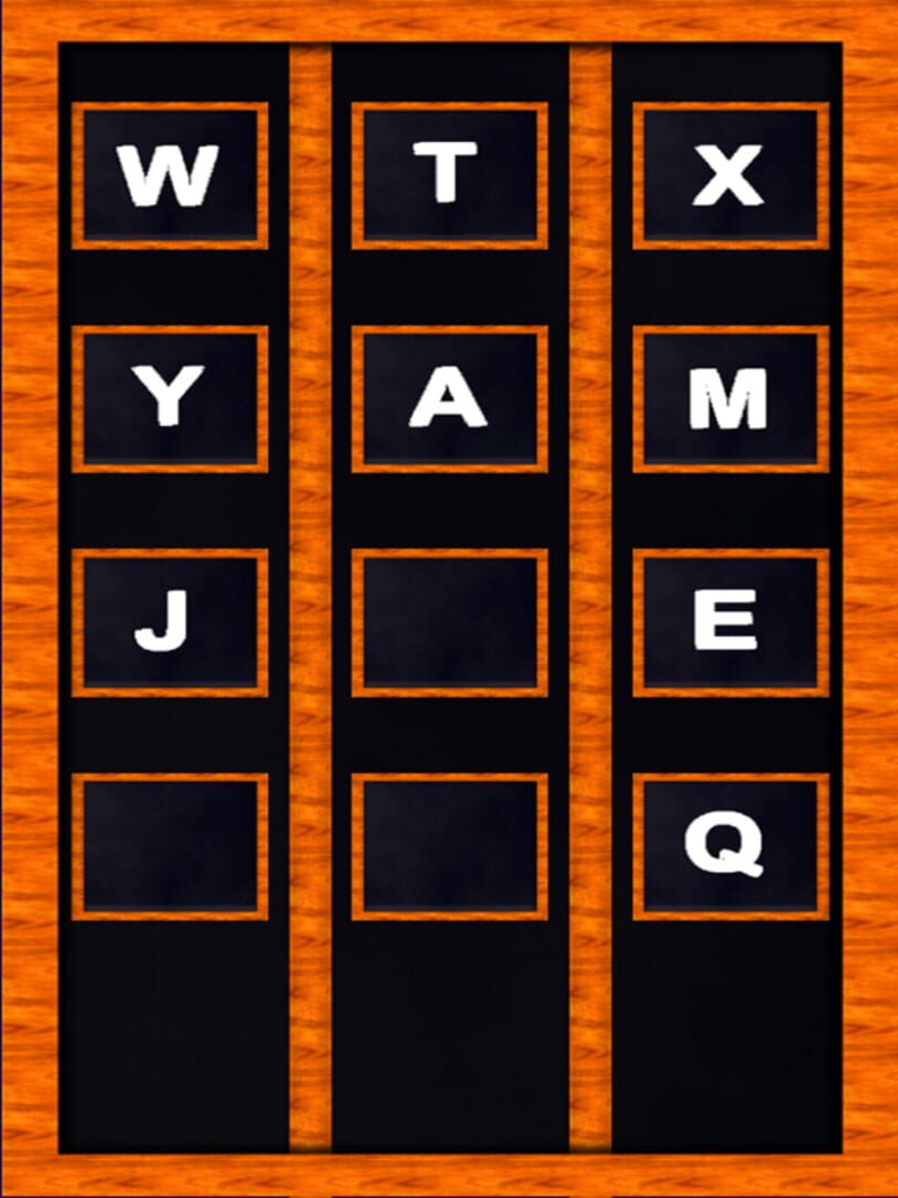 Don't Touch the Vowels - Screenshot