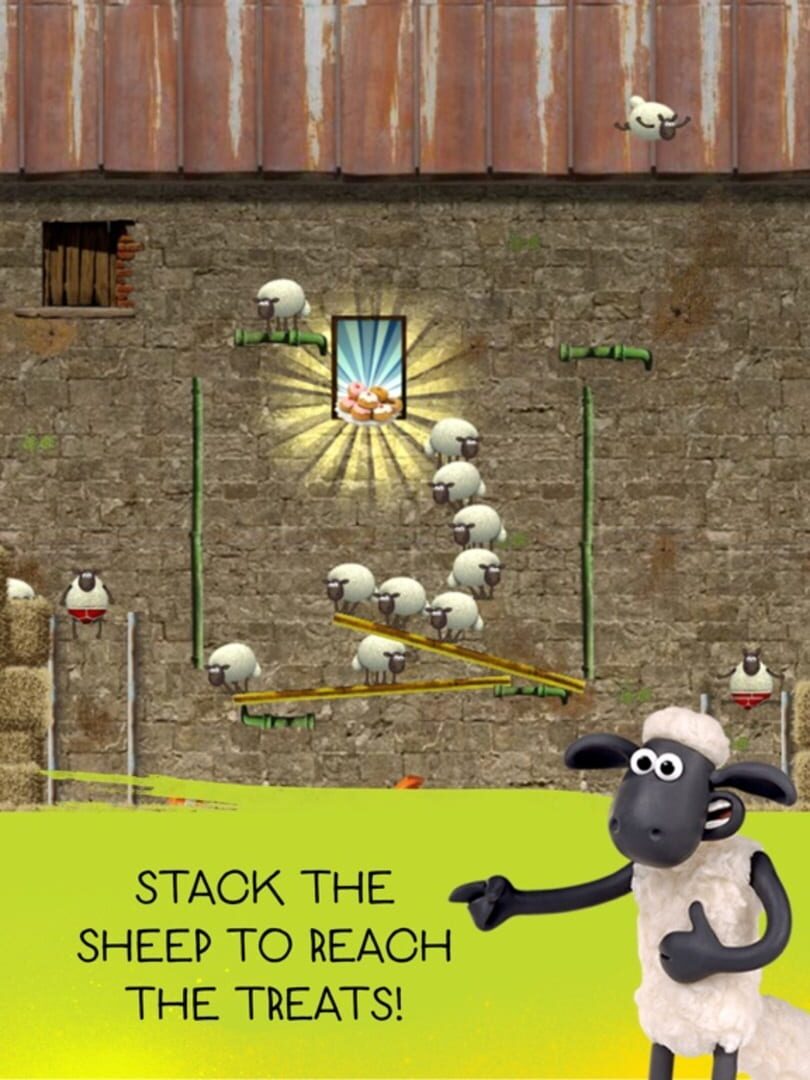 Captura de pantalla - Shaun the Sheep: Sheep Stack