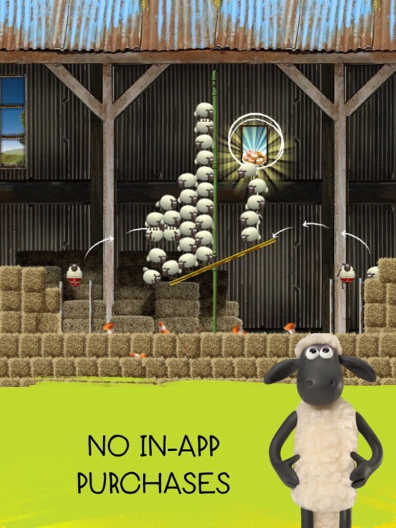 Captura de pantalla - Shaun the Sheep: Sheep Stack