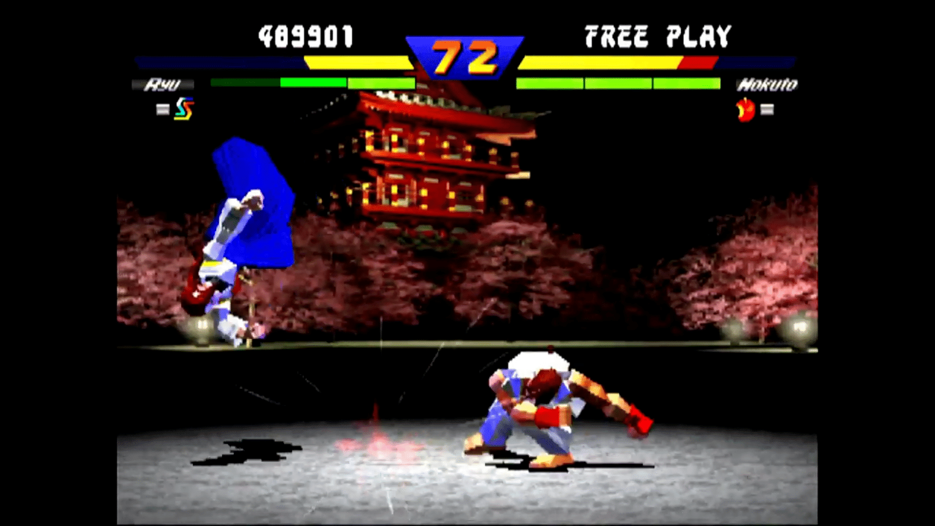 Street Fighter EX screenshot