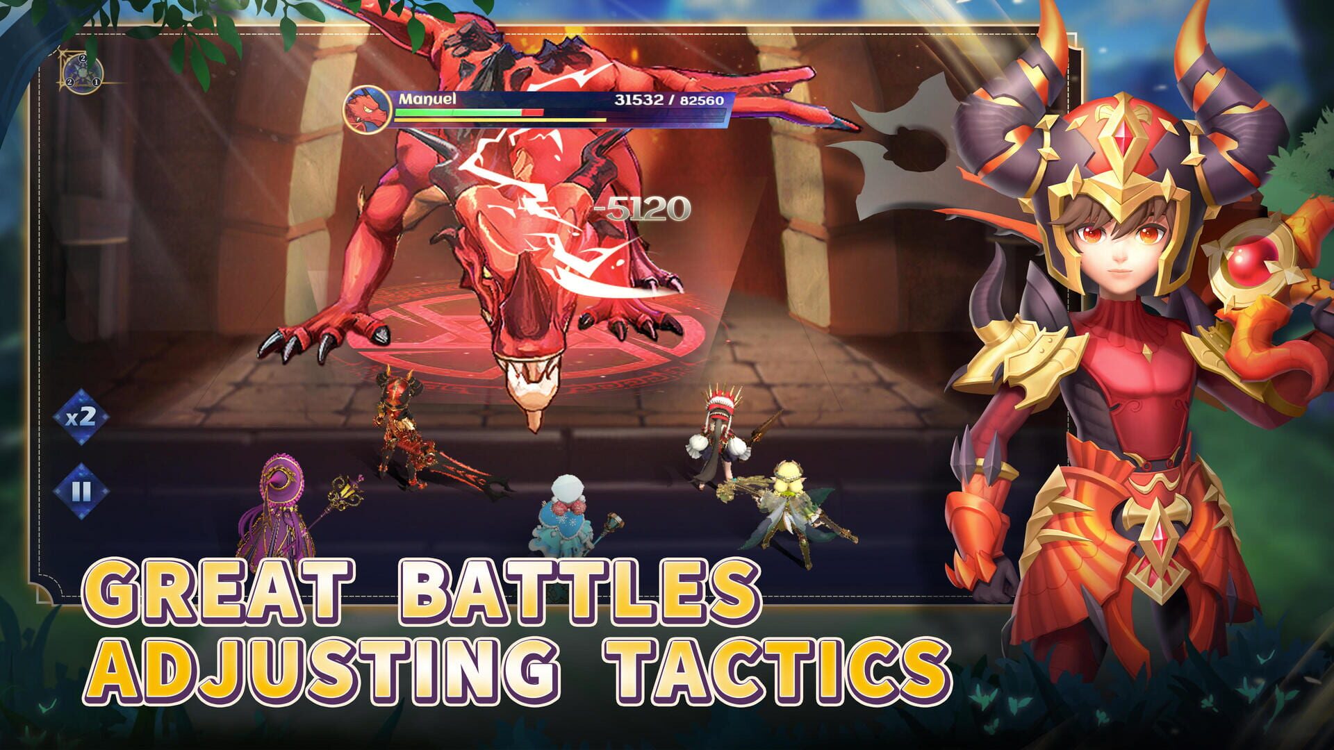 Dragon & Knights - Screenshot