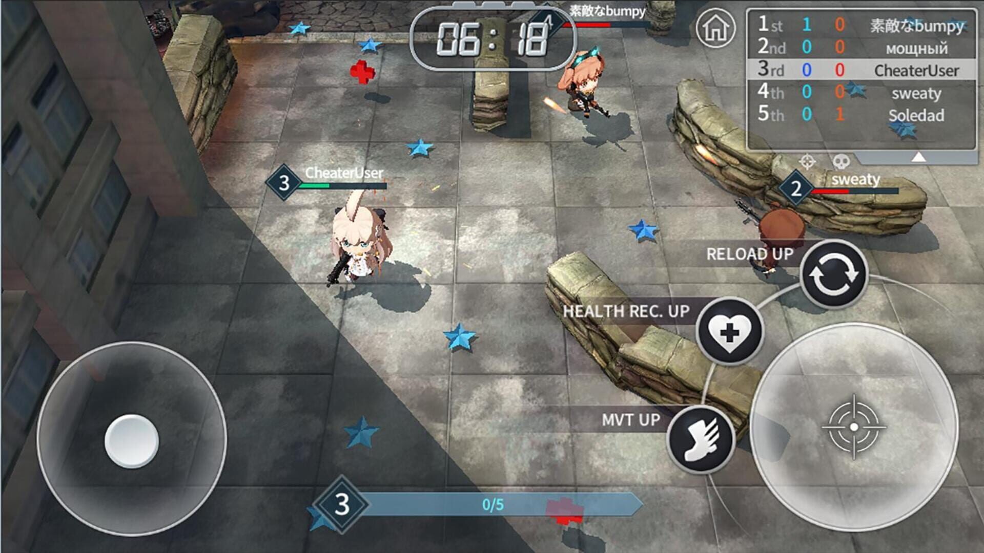Gun & Girls.io - Screenshot